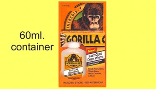 60ml.Fast Cure Gorilla Glue (1/pack)