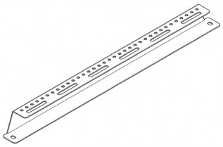 450mm Haley Underfloor Cable Tray Bracket(42mm Height)  (10/pack)