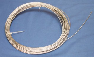 3mm 6x7 Pre-Galv Wire Rope in 30m coils(Catenary Wire)  (30/pack)