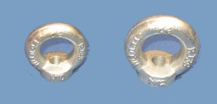 M8 Zinc Plated Eye Nuts (1/pack)