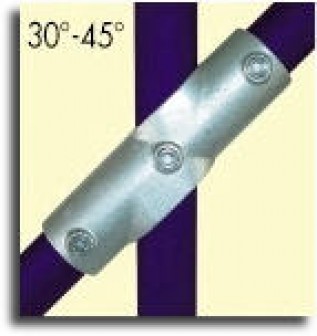 25mm(34mm) TubeKlamp Adjustable Cross (1/pack)