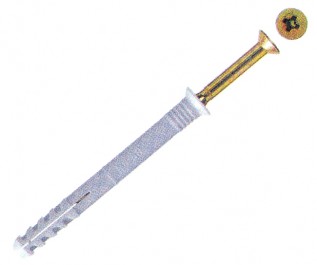 N6x40Z(6.0x40mm) Fischer Hammer Plugs(Drill : 6mm.)  (50/pack)