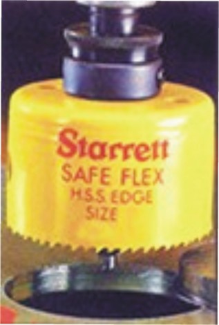 25mm. Starrett Holesaws(Constant Pitch) (1/pack)
