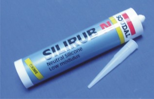 SILIRUB N Clear Low-mod/Neut-Cure/90% Silicone (1/pack)