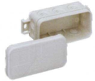 Mini25Empty Grey 89x43x37mm.Junction Box (1/pack)