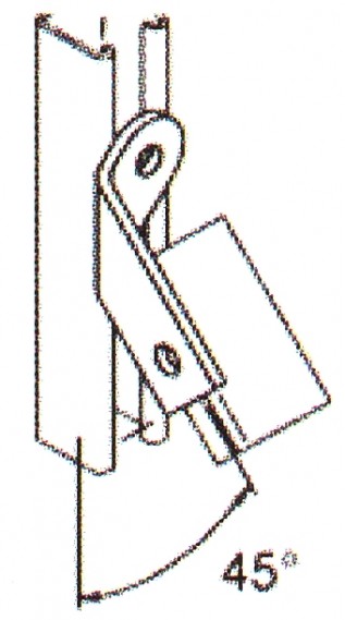 P1192Right Angle Framing Channel Brackets (1/pack)
