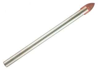 10 x 110mm Tungsten Carbide Glass Drill (1/pack)