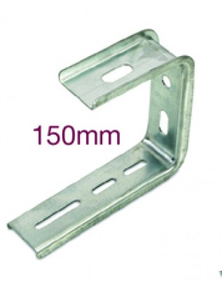 150mm Haley Cable Tray Ceiling Brackets (1/pack)