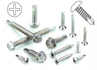 3.9x13 Panhead Selfdrill-Selftapping(No.2Phillips)  (500/pack)