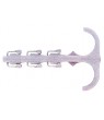 3-12mm ZF10 ClipFix+ Twin Pipe Clamps (100/pack) - Click to Zoom