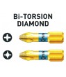 No.1 x 25 Pozi Diamond Screwdriver Bits (1/pack) - Click to Zoom