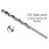 10.0mm H.S.S.Long Series Twist Drill (1/pack)
