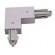 Satin Silver L Connector-Power Outside (1/pack)