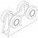 P2750/1(4 Wheel) Nylon Roller for Framing Chan. (1/pack)