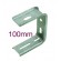 100mm Haley Cable Tray Ceiling Brackets (1/pack)