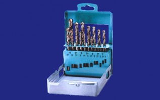 19pc.Set Ground Flute Twist Drill (1/pack)
