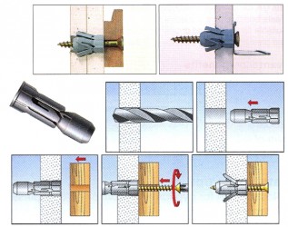 PD12(12mm Drill Size) Fischer Board Fixings-PD (25/pack)