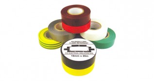 Grey P.V.C.Tape(19mm x 33mtrs) (1/pack)