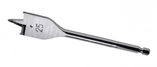 8x152mm Flat Wood Bit (1/pack)