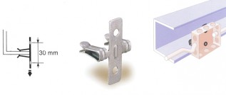 4H24Di (3-8mm.)  Caddy Clips (10/pack)