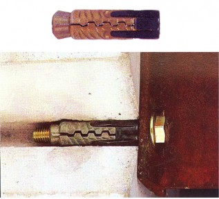 GM8S Wallbolts-Fischer (1/pack)