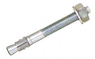 M10x60mm (10mm) Through Fixing Bolts - BZP (10/pack)
