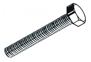 M6 x 20 St.Steel Hex Sets (50/pack)