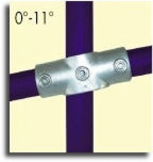 40mm(48mm) TubeKlamp Slope 2-Socket Cross (1/pack)