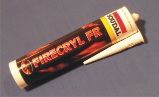 Acrylic;310ml White Intumescent Sealant (1/pack)