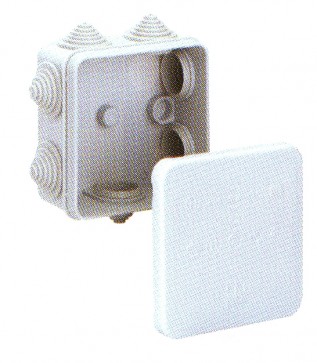 HP80 Empty Grey 85x85x42mm.HP Series Box-KO (1/pack)