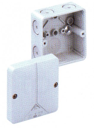 040 L Empty Grey 93x93x55mm.Abox Series Box-KO (1/pack)