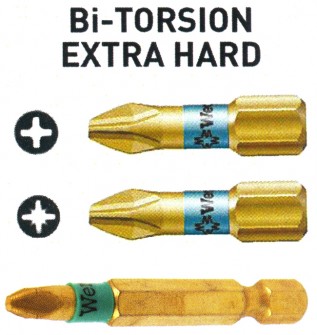 No.1x50 Phillips Bi-torsion Screwdriver Bits (1/pack)