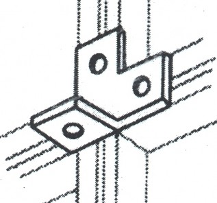 Right Hand Framing Channel Brackets (1/pack)