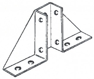 Dalta Base for Framing Channel (1/pack)