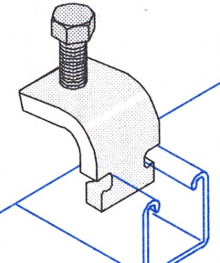 P2489 Clamp for Framing Channel (1/pack)