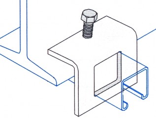 41mmx41mm Window Bracket (1/pack)