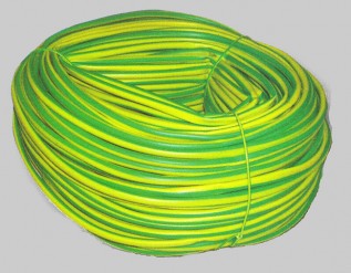GY2 Green/Yellow Earth Sleeve (100m/pack)