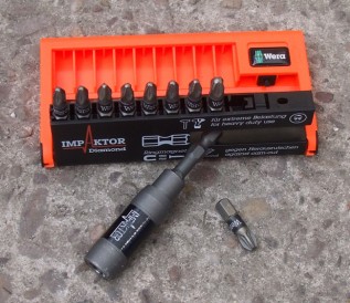 No2X25 pozi Impaktor Diamond Bit Set (1/pack)