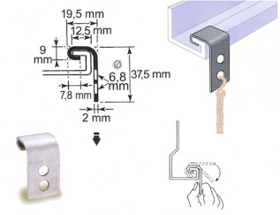 PW2 Suspension Clips (10/pack)