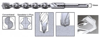 8.0mm x 460mm. SDS+ Hammer Bits (1/pack)