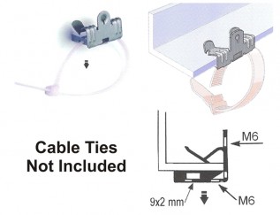 EM58 (8-14mm.) Caddy Clips(Girder : 3-8mm)  (20/pack)