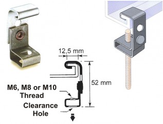 PW2M6TiIN Suspension Clips(M6 Thread)  (10/pack)