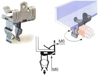 8EP912 (14-20mm.) Caddy Clips (18-22mm.dia.) (10/pack)