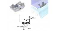 EM24SM (3-8mm.) Caddy Clips (M6x9 Stud) (10/pack)