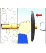 M12 Drop-in Anchors(Non-Drill)(Drill size:14mm)  (50/pack) - Click to Zoom