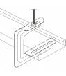 Haley Suspension Bracket 150mm (1/pack) - Click to Zoom
