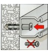 SFplus SD40 ClipFix plus Clip Fixing SD (100/pack) - Click to Zoom