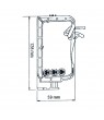SHA30(NYM 3x1.5) Cable Harness SHA:127x79-30cab (10/pack) - Click to Zoom
