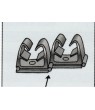 6-9mm FC Pipe Clip (100/pack) - Click to Zoom