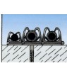 6-9mm FC Pipe Clip (100/pack) - Click to Zoom
